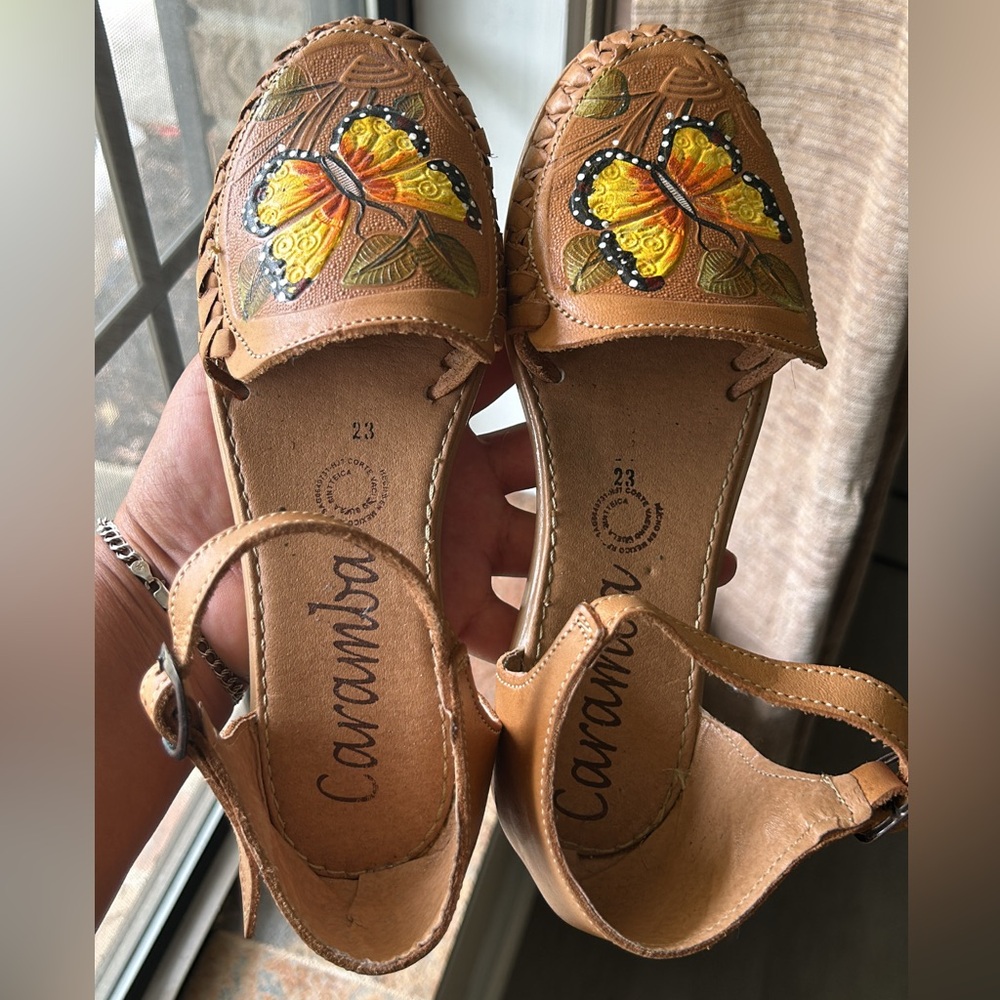 Butterfly Print Sandals